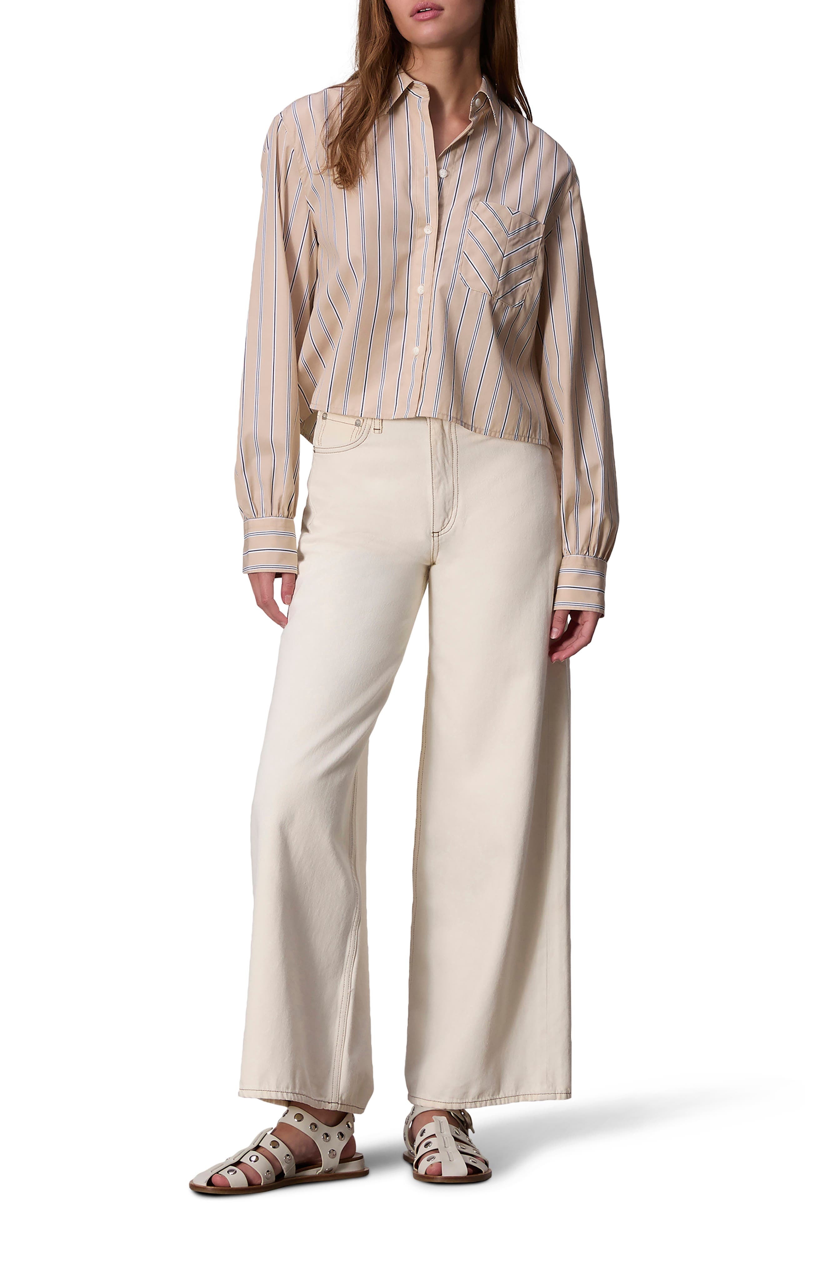 Sofie Wide Leg Ankle Jeans - 6