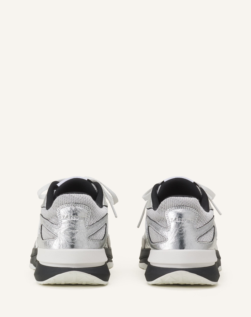 JLA SNEAKERS IN CRINKLED METALLIC LEATHER 3