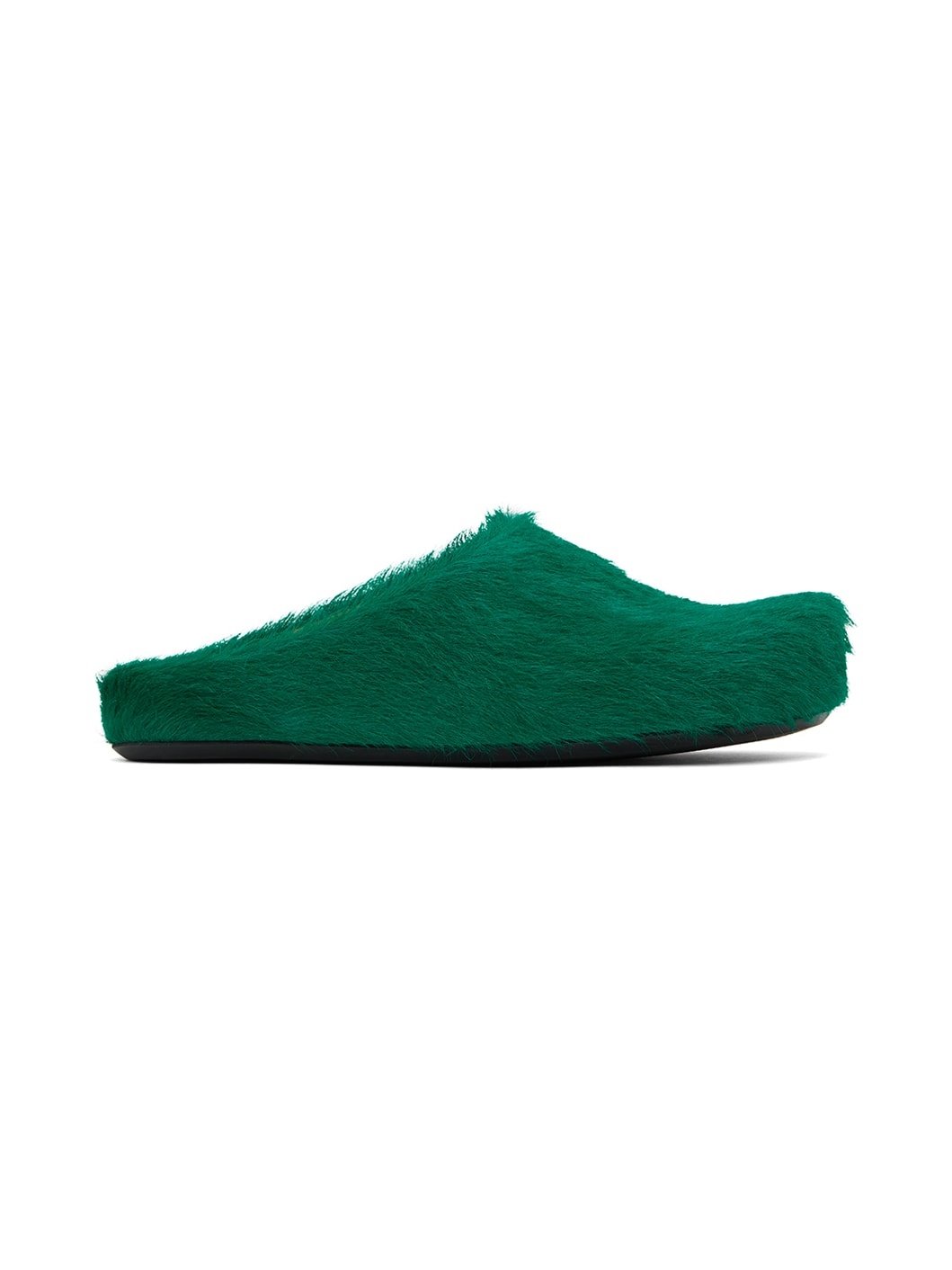 Green Fussbett Sabot Slip-On Loafers - 1