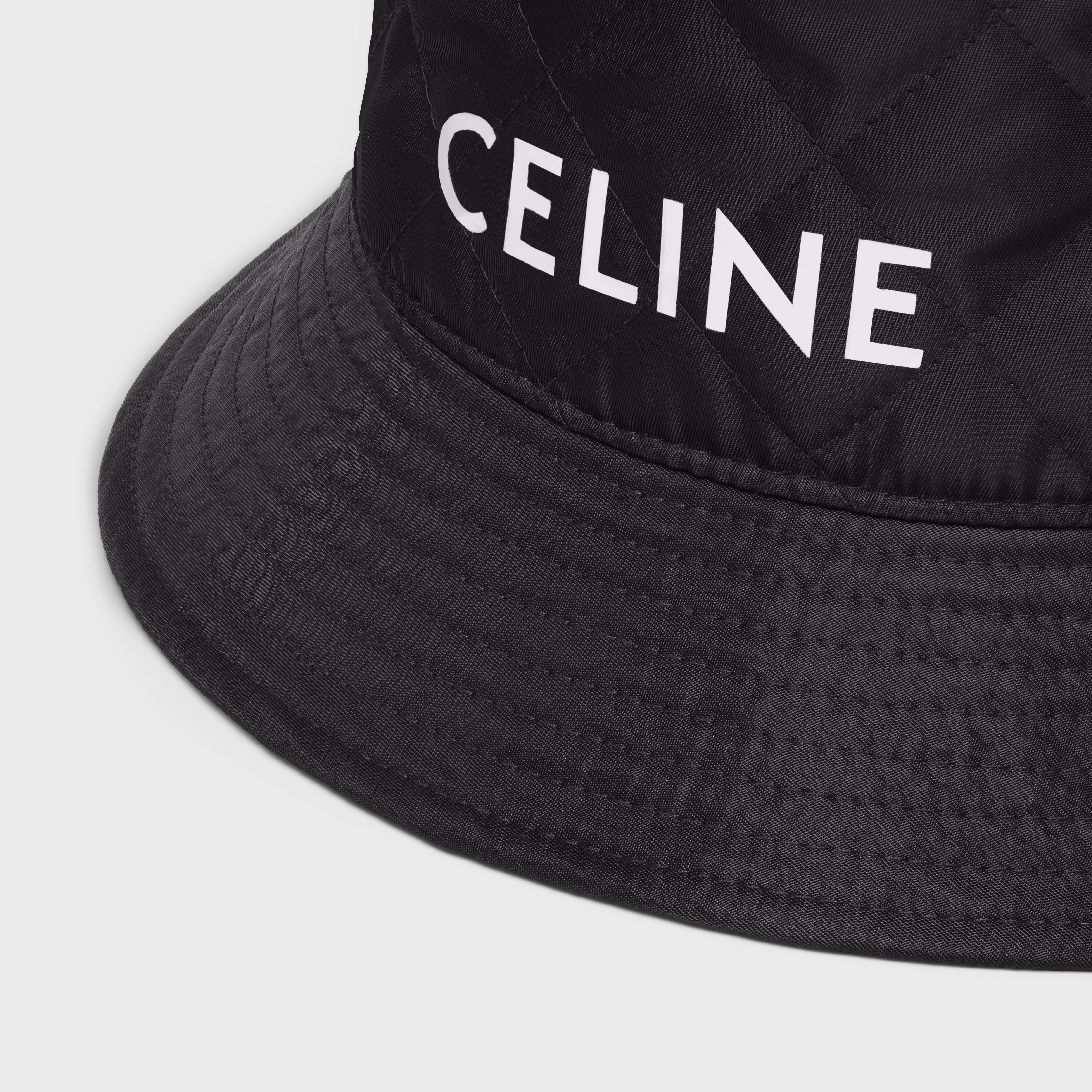 CELINE BUCKET HAT IN NYLON TWILL - 3