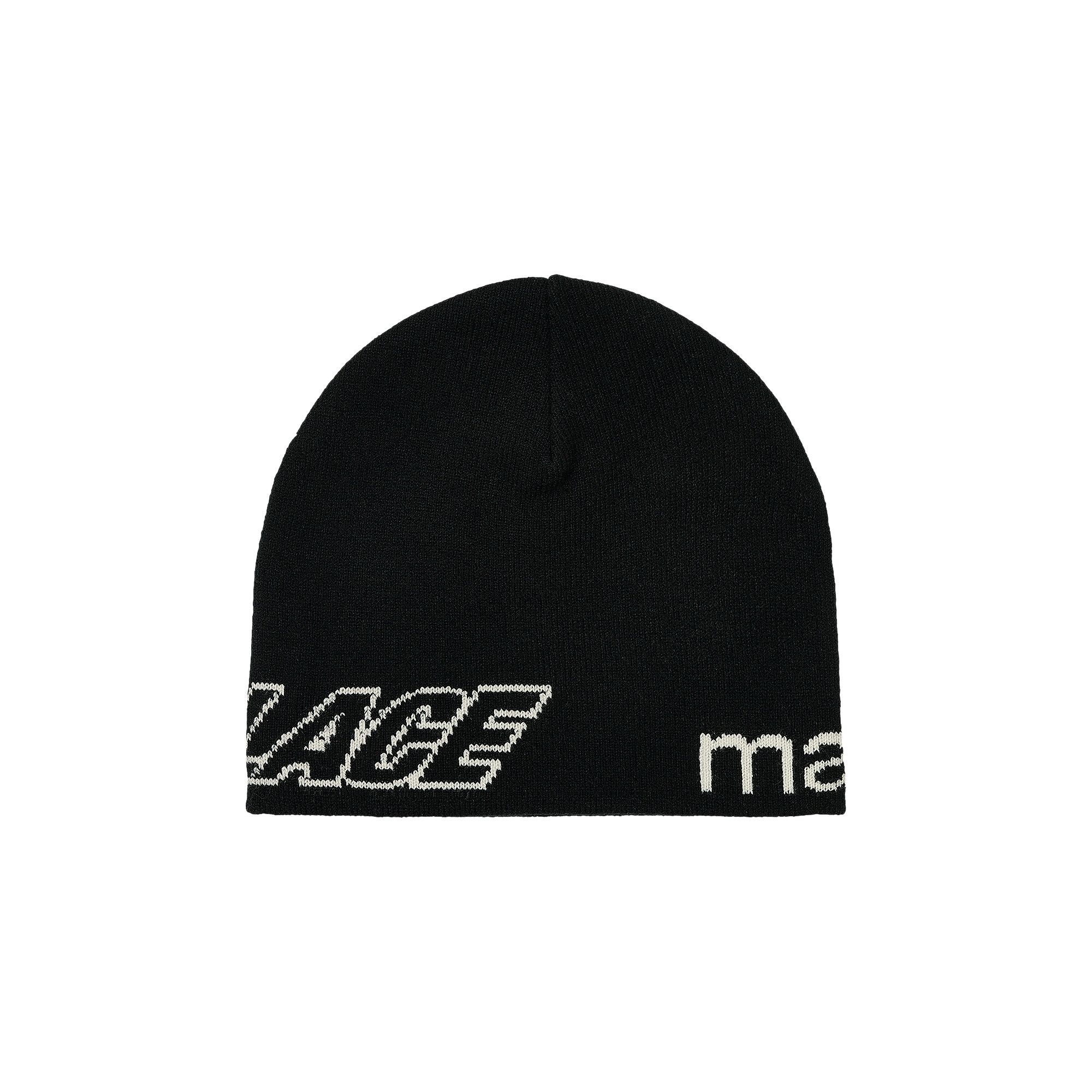 Palace x Maharishi No Cuff Beanie 'Black' - 2