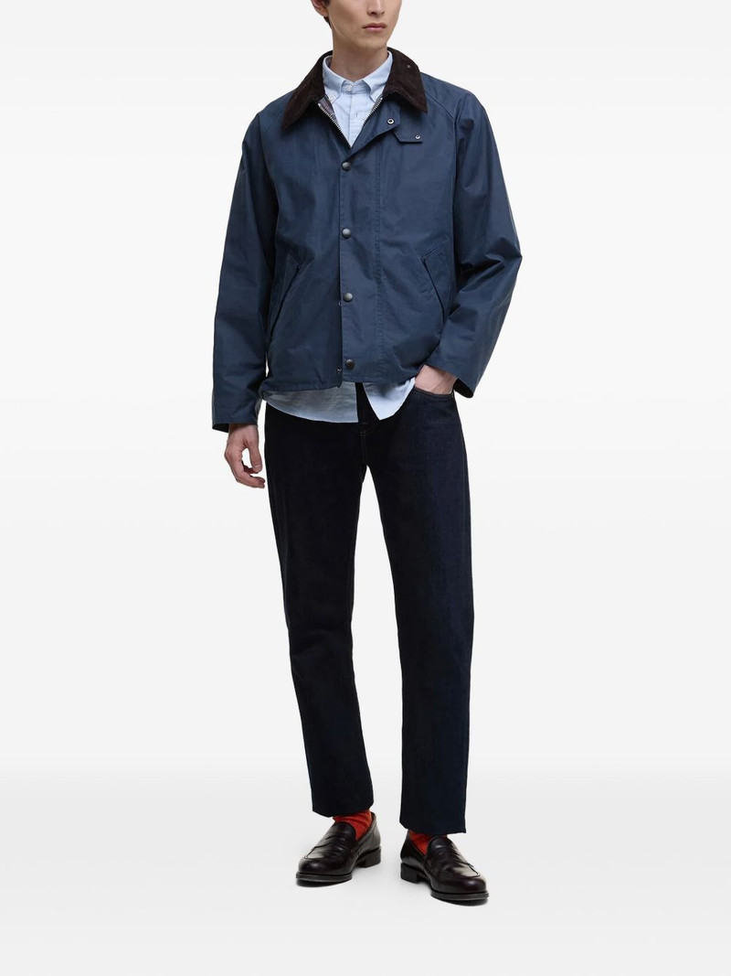 Barbour corduroy collar cotton jacket outlook