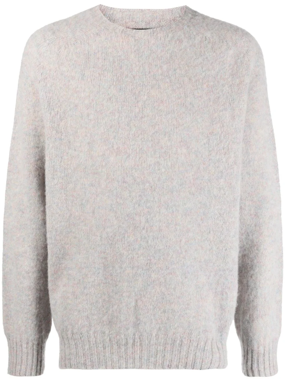 crew-neck wool jumper - 1