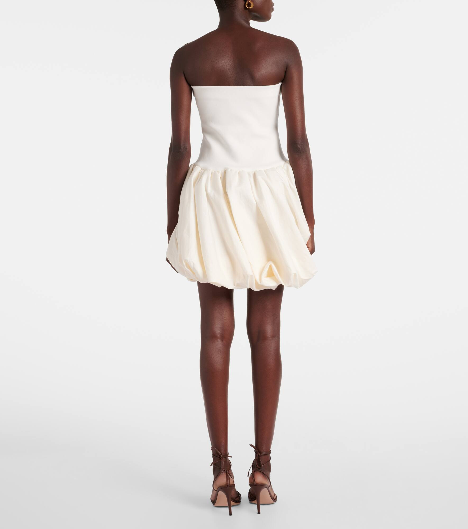 Pollie linen and rayon-blend minidress - 3