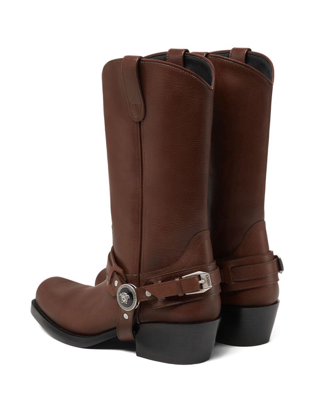 leather cowboy boots - 3