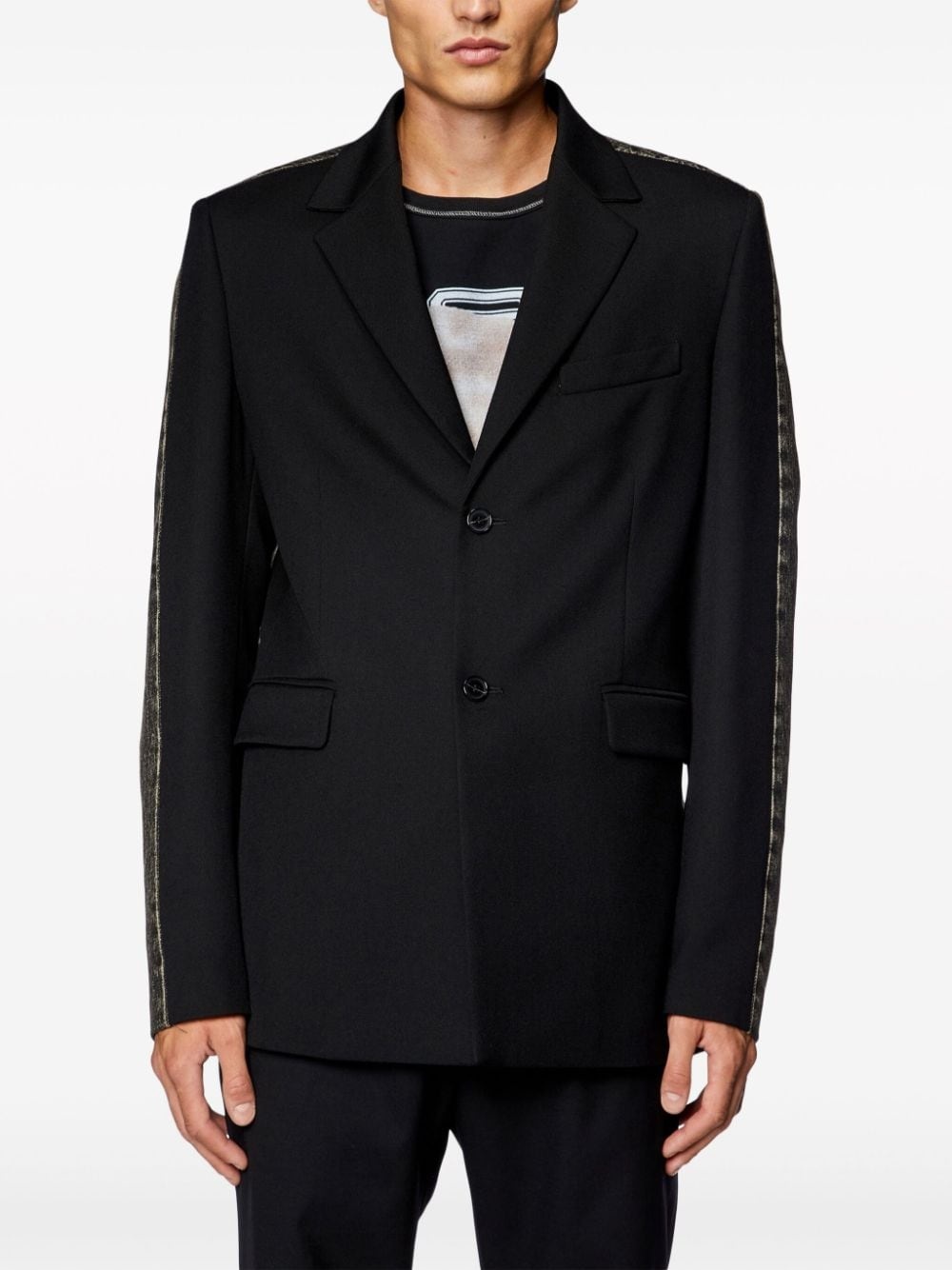 J-Wire notched-lapels blazer - 6