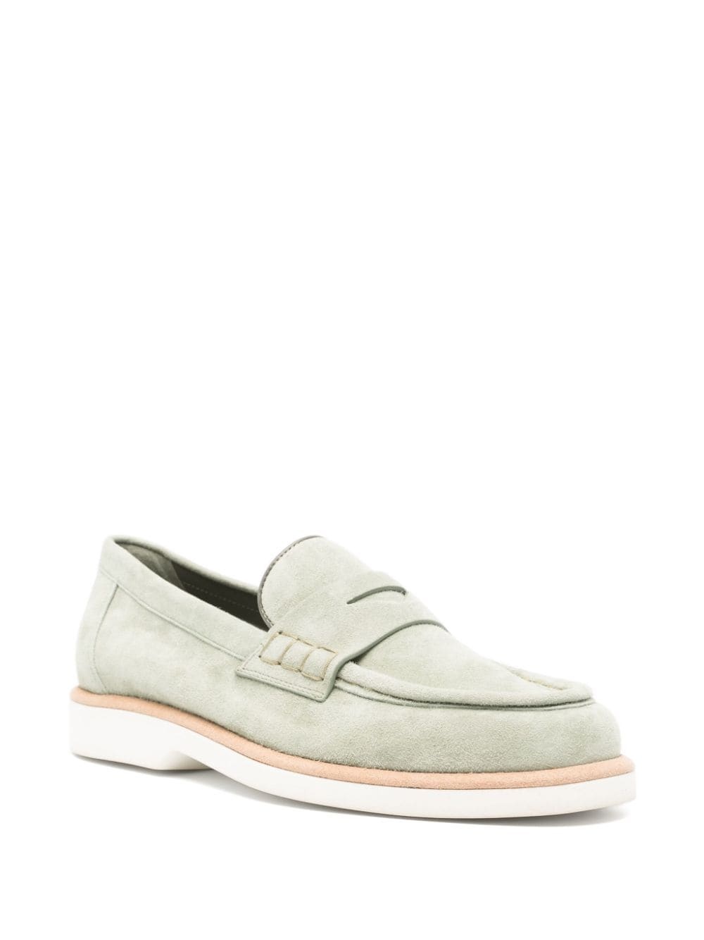 suede loafers - 2