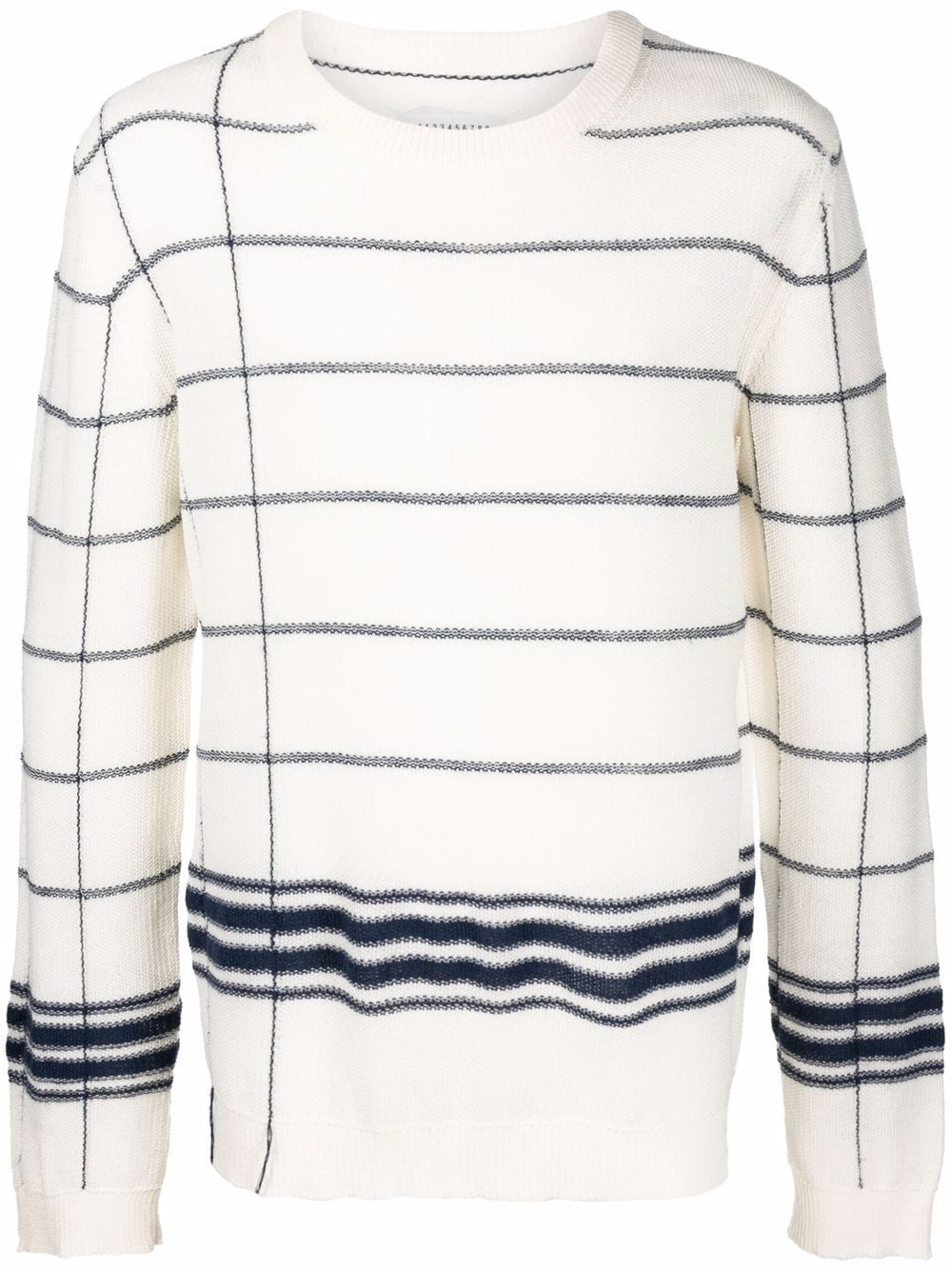 striped-print pullover - 1