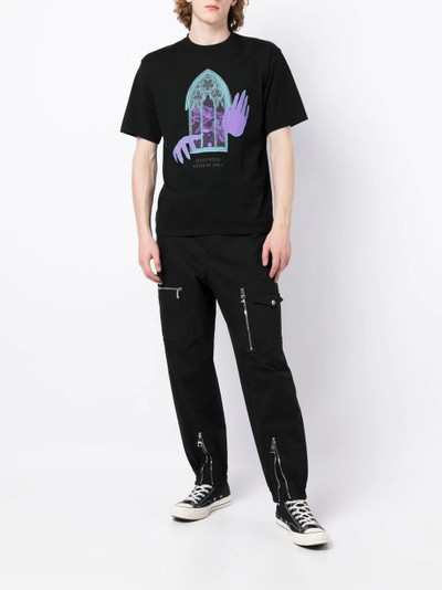 UNDERCOVER graphic-print cotton T-shirt outlook