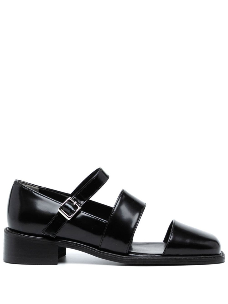 leather Mary Jane shoes 1