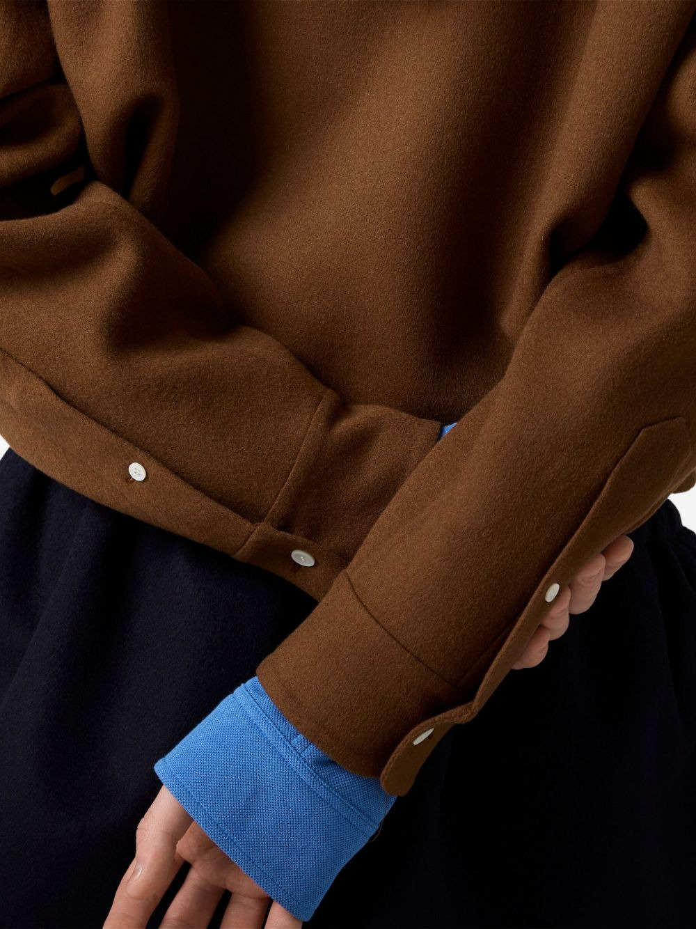 Double cashmere shirt - 5