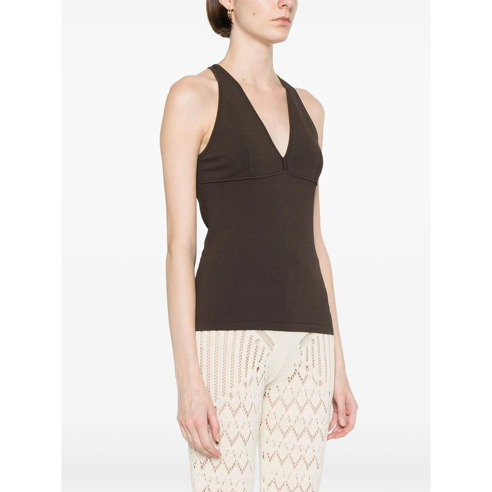Max Mara Brown Tops - Vests & Tank Tops Women - 2