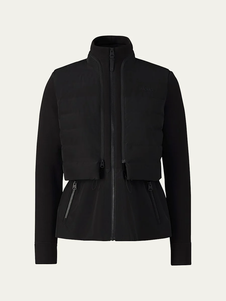 Priscilla 3-In-1 Hybrid Lightweight Down Jacket - 1