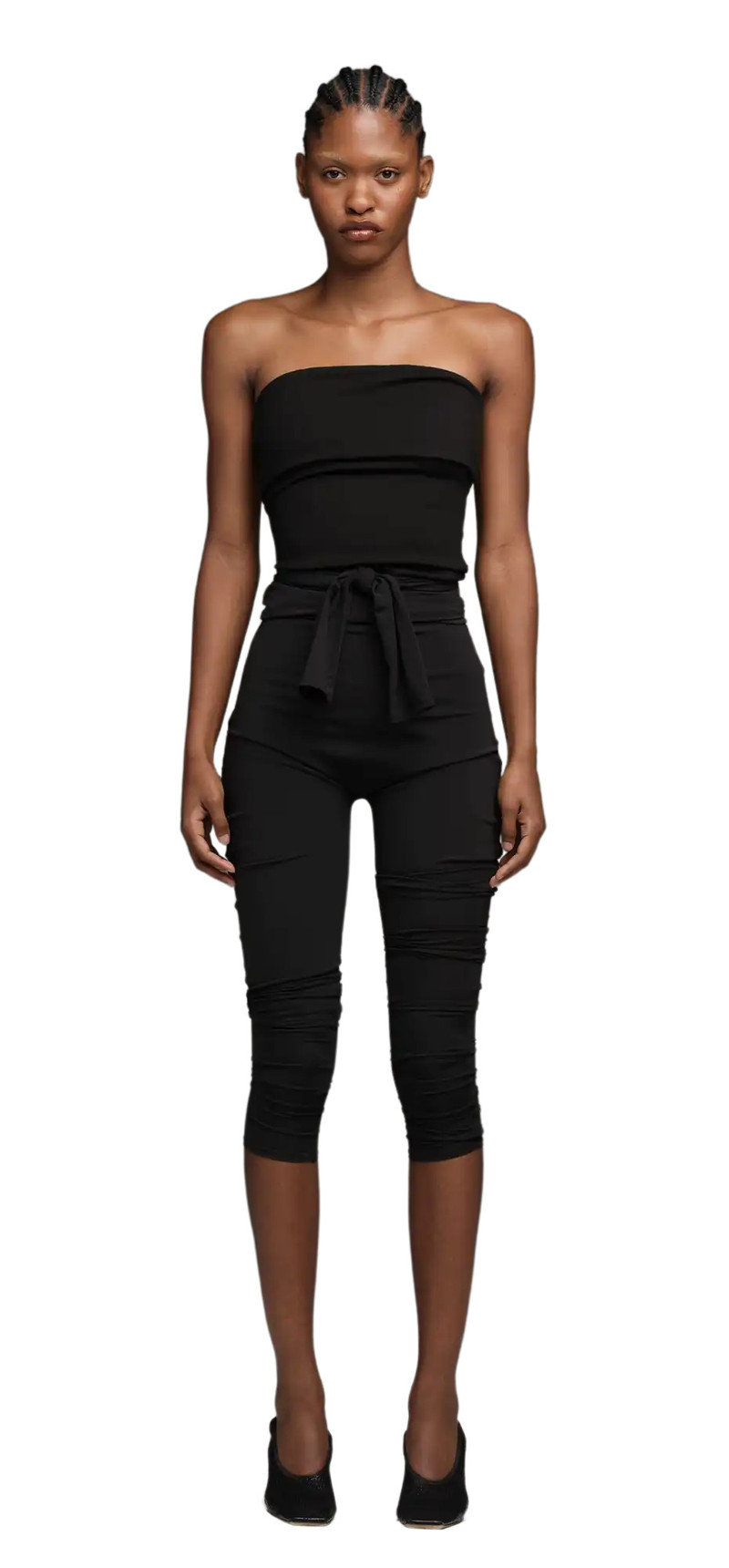 entire studios LAP TUBE TOP BLACK outlook