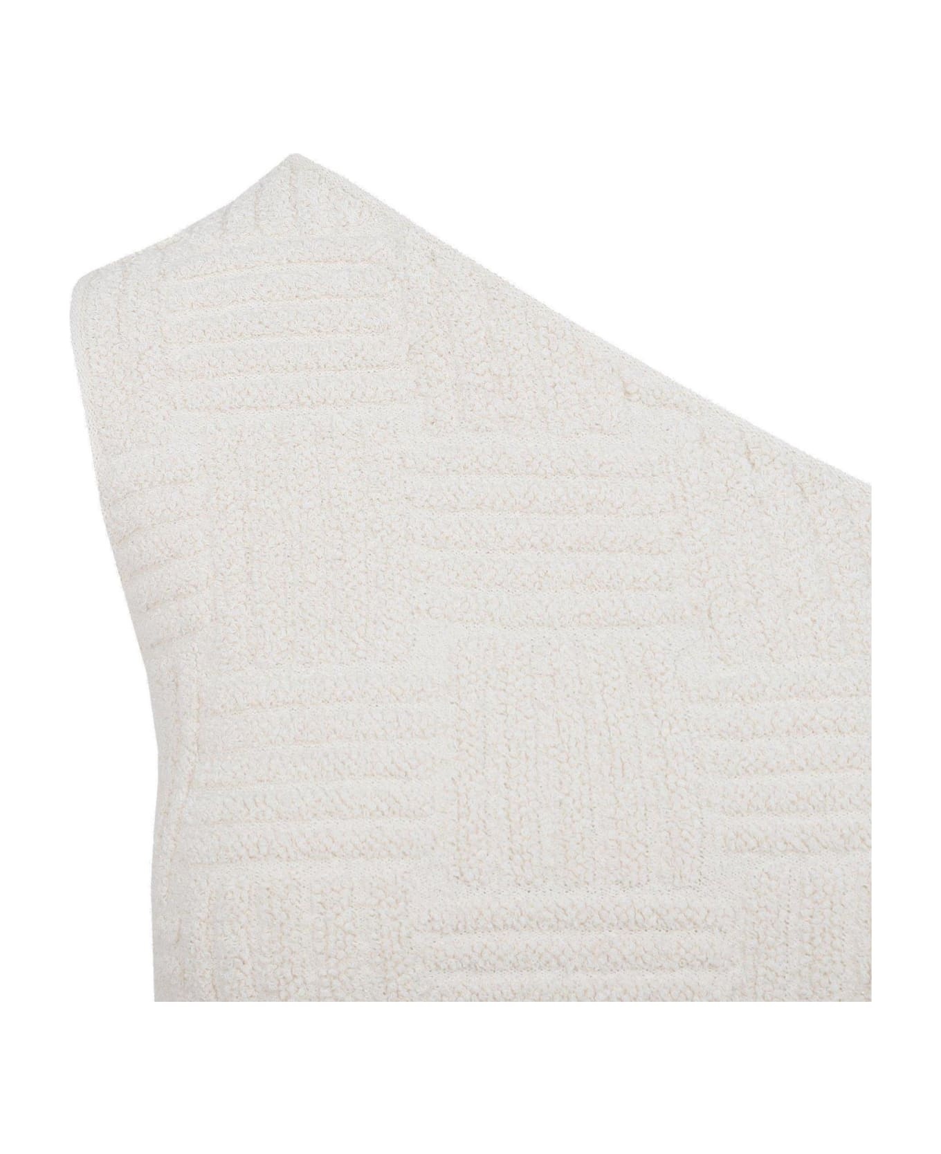 Jacquard Oneshoulder Mini Dress - 3