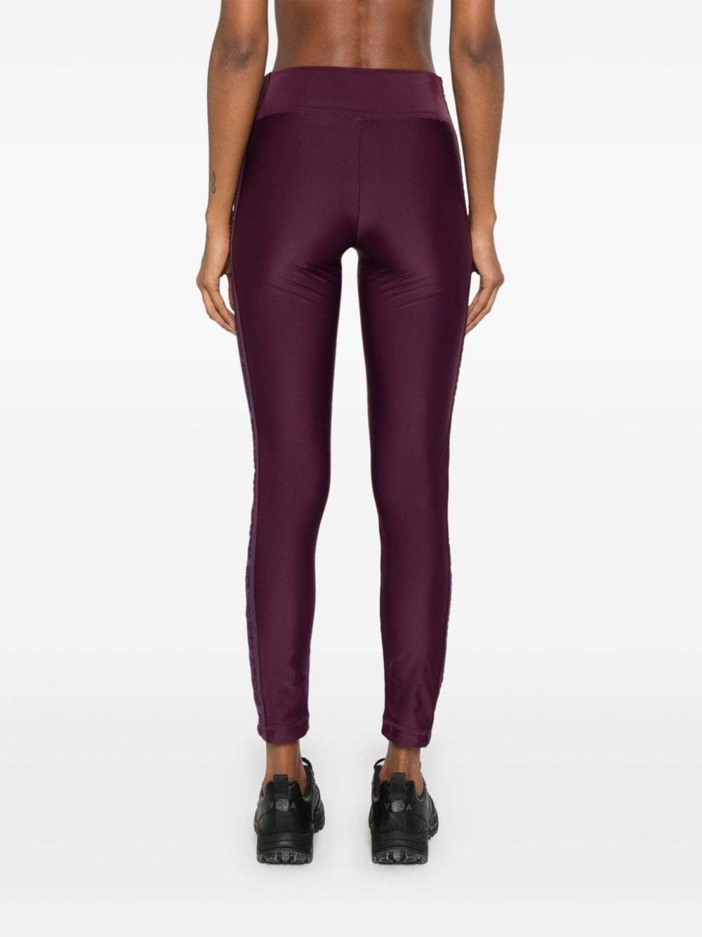 logo-tape leggings - 4