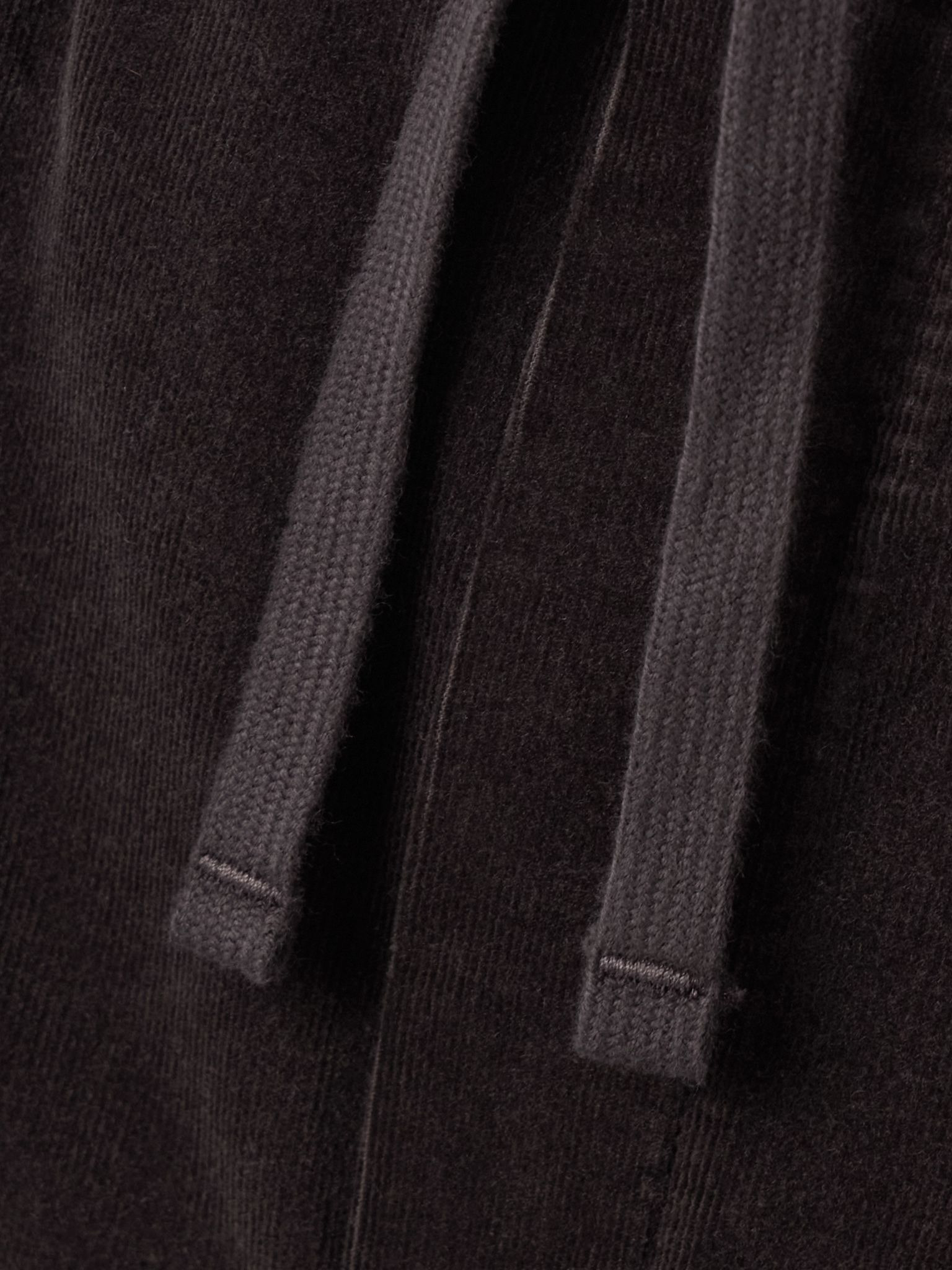 Aurora cotton-blend corduroy wide-leg pants Chocolate - 5