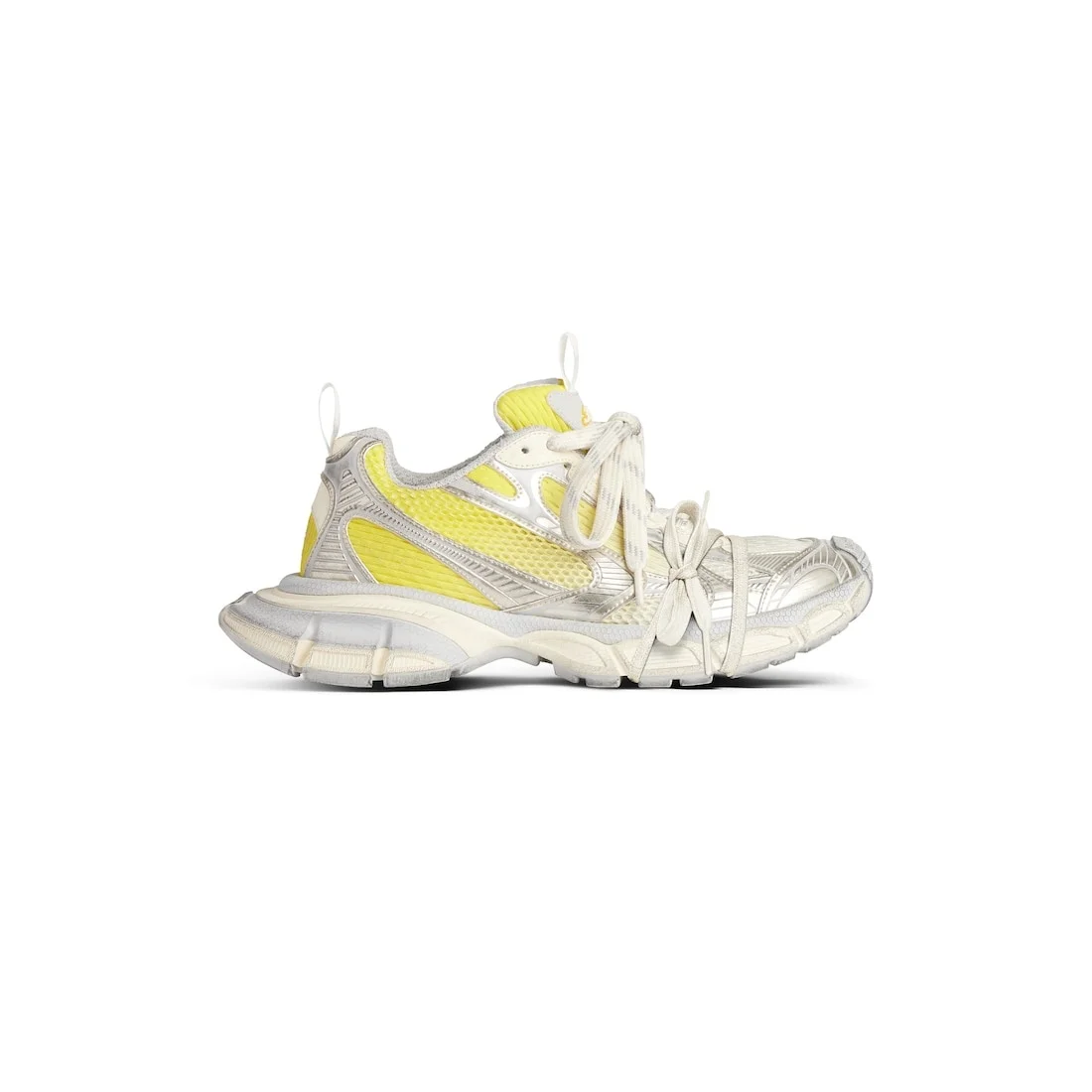 Men's 3xl Gradient Sneaker  in Yellow/off White/grey - 1