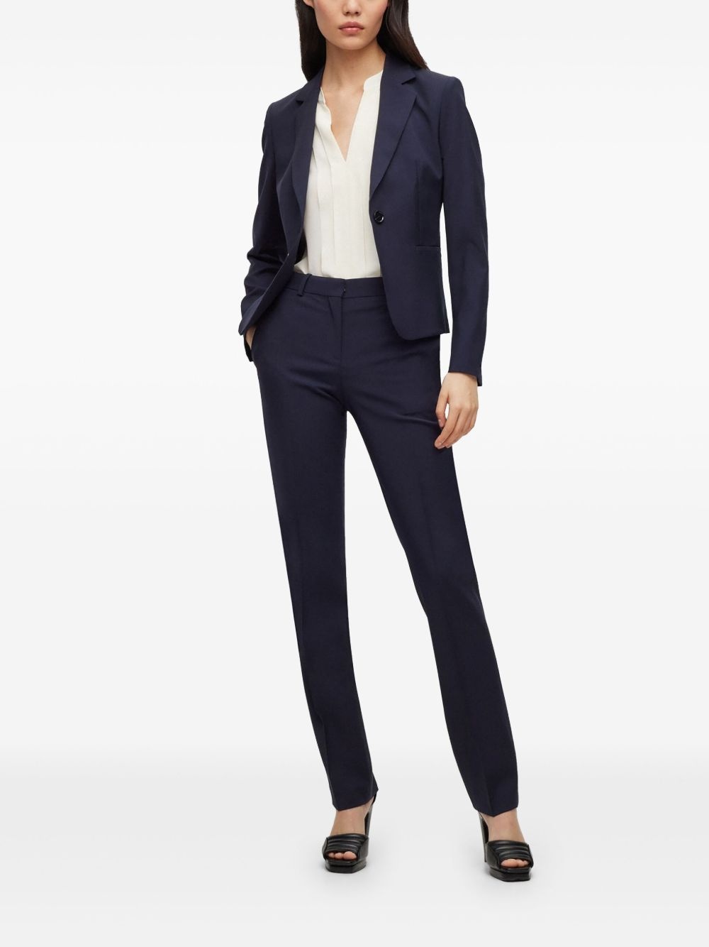 single-breasted blazer - 2
