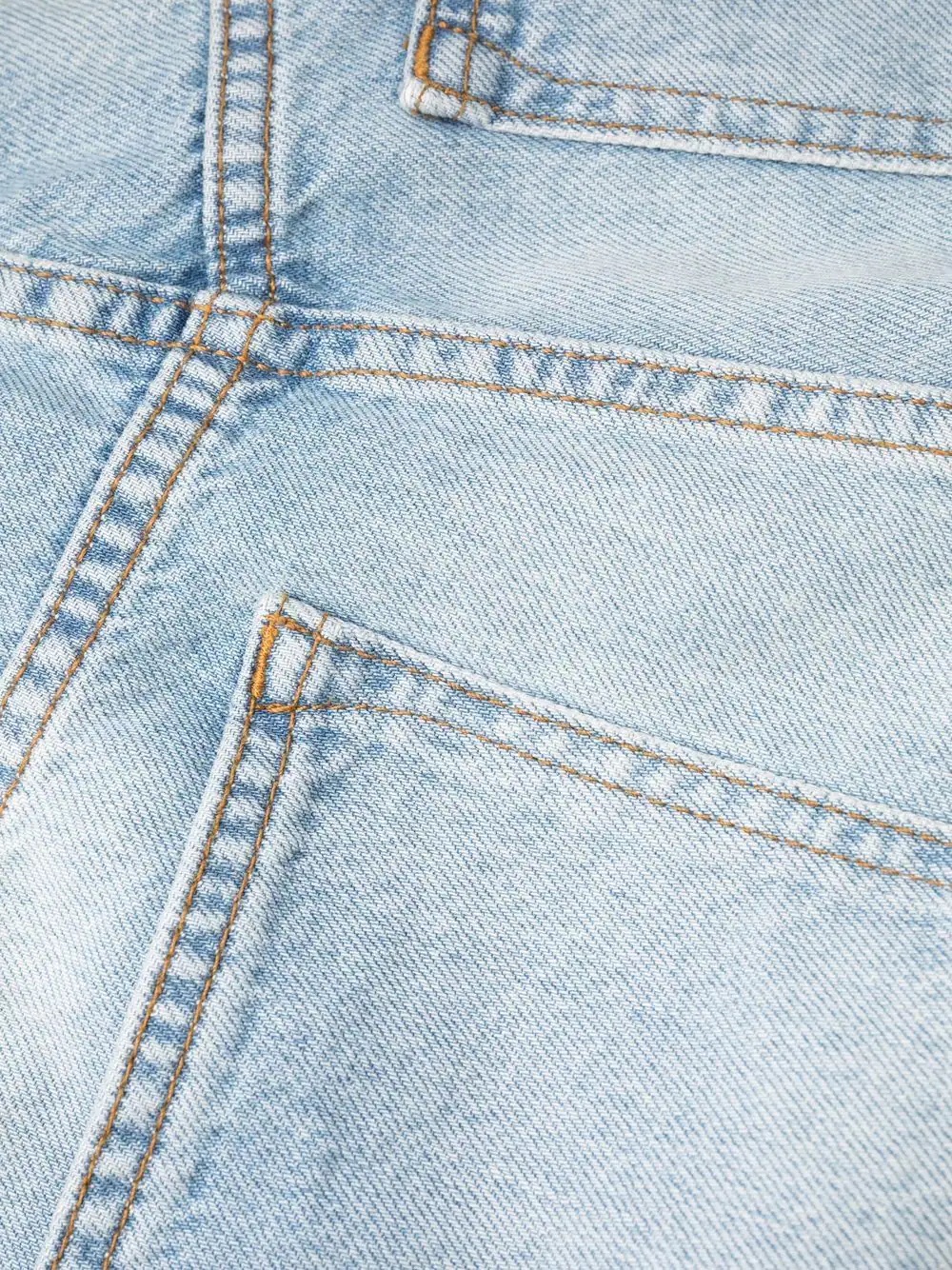 cropped denim jeans - 7