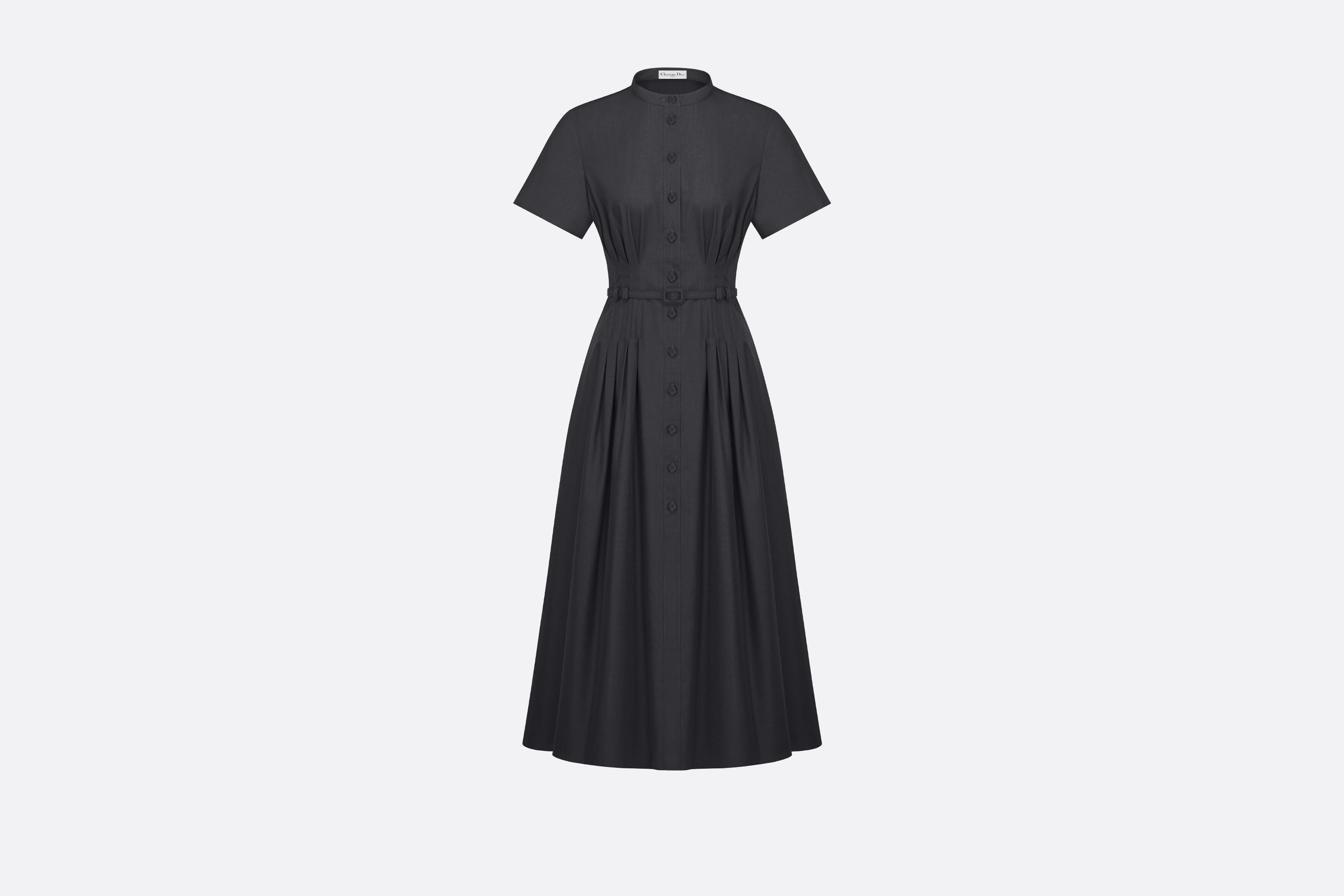Mid-Length Shirt Dress - 1