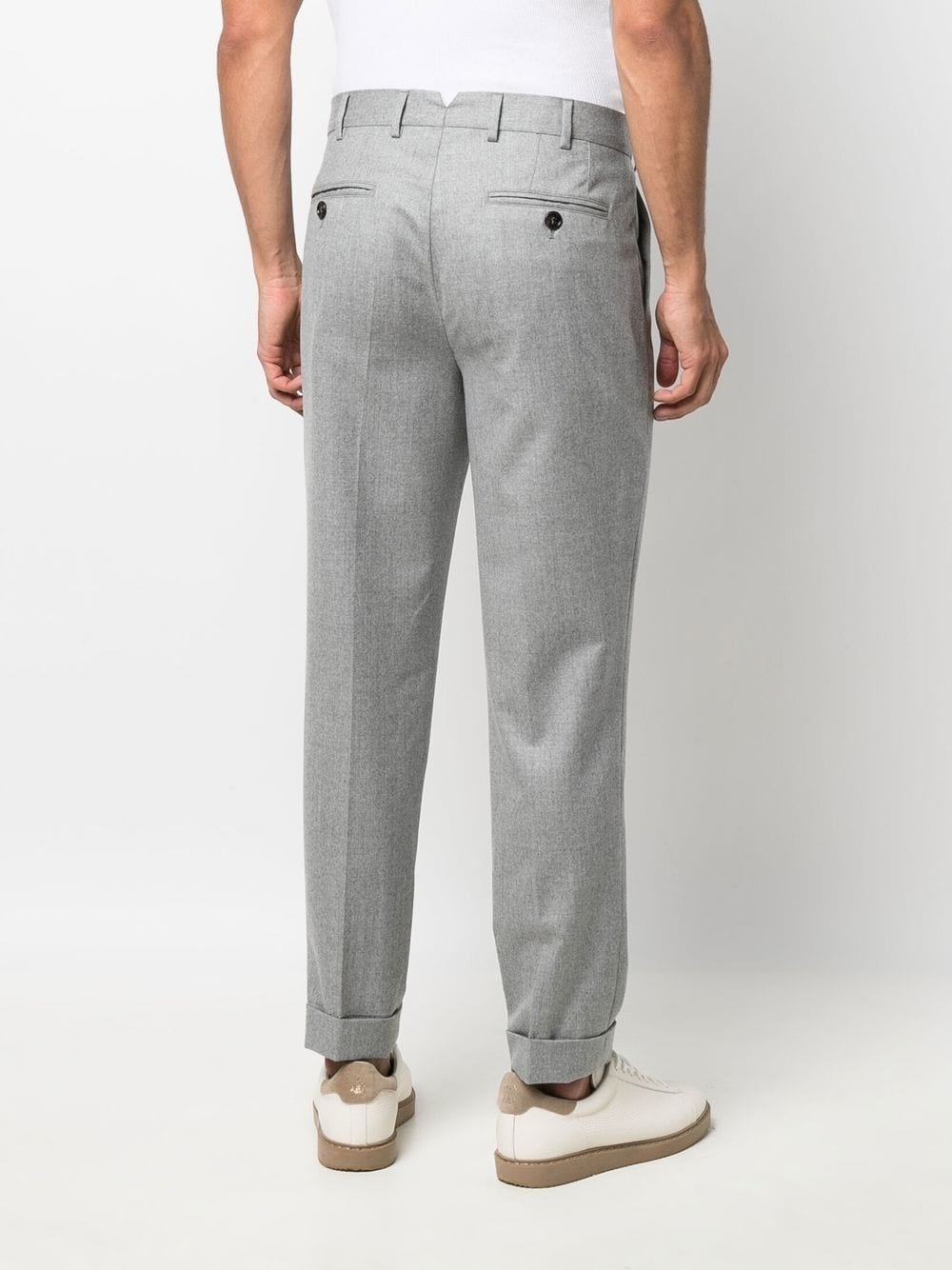 tailored wool trousers - 4