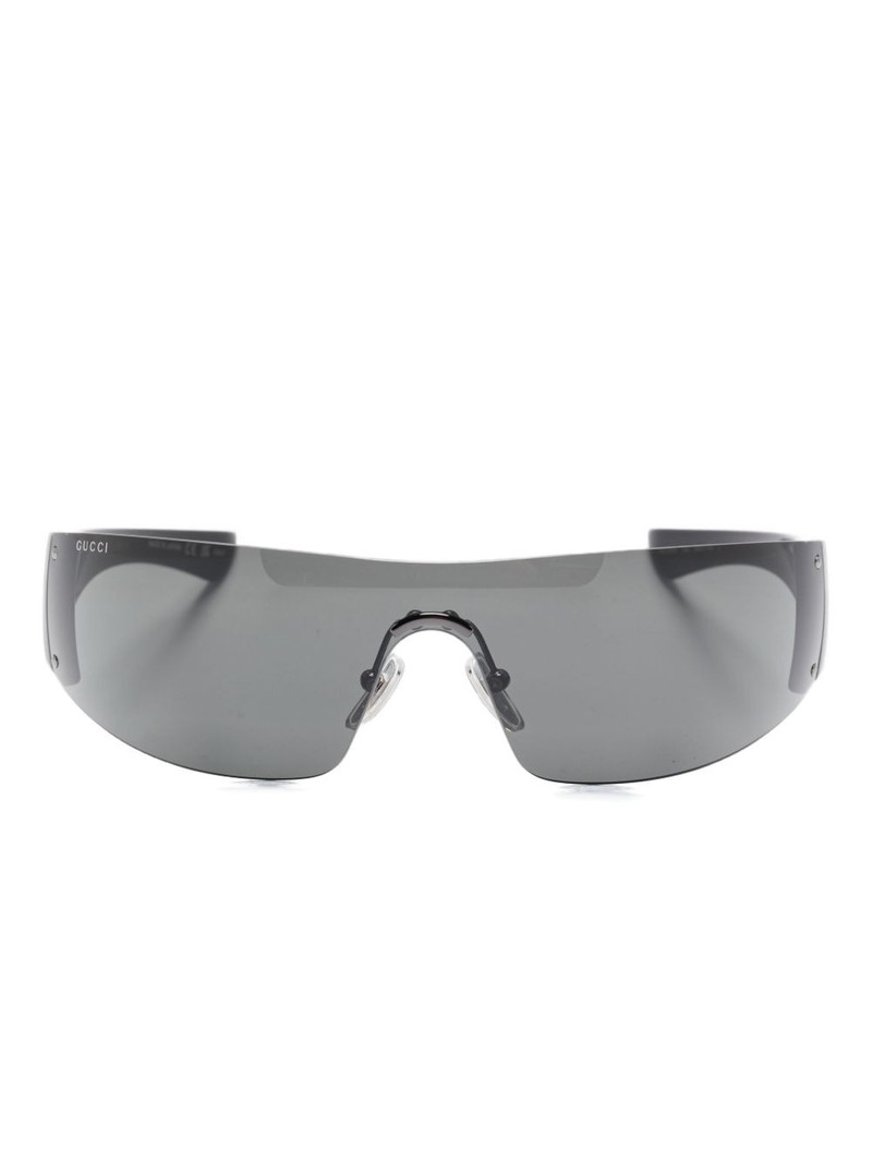 shield-frame sunglasses 1