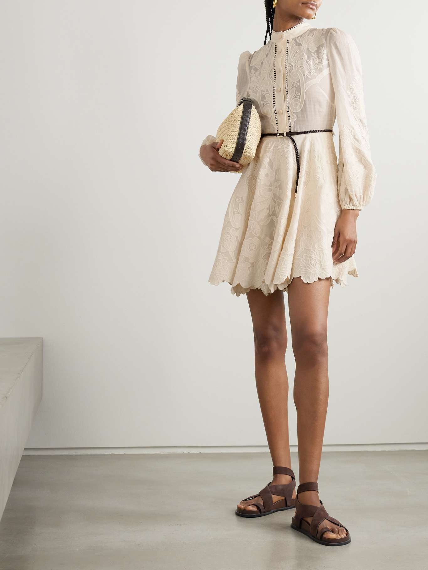 ZIMMERMANN ジマーマン ワンピース Ottie embroidered 945758 ZIMMERMANN ジマーマン ワンピース Ottie embroidered 945758