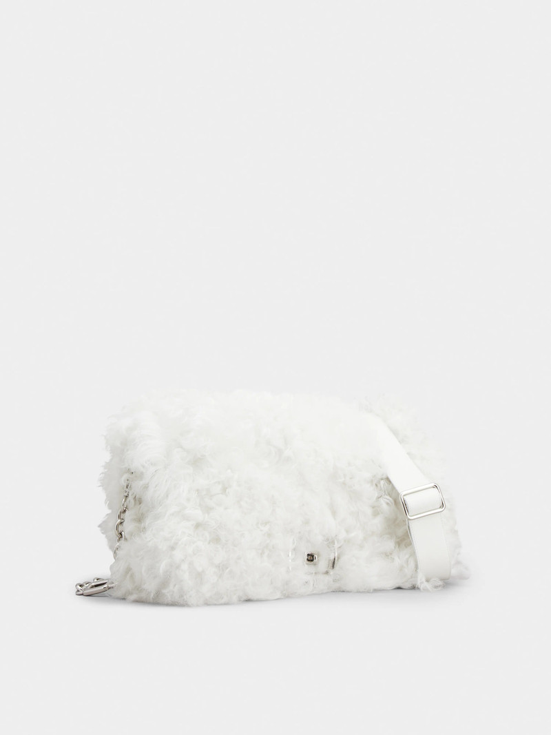 Viv' Choc Large Bag in fur 3