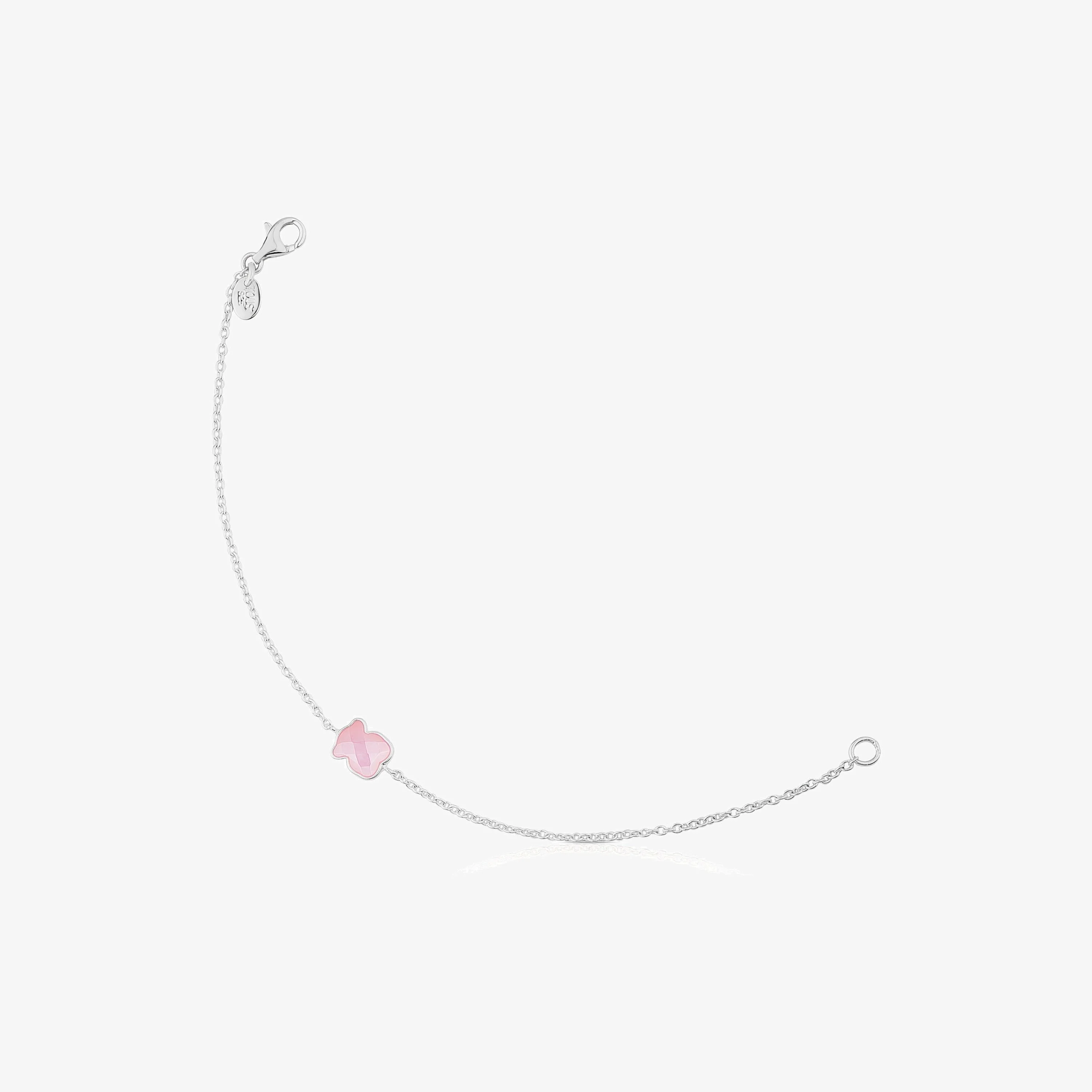 Silver TOUS Color Bracelet with Quartz Bear motif - 1