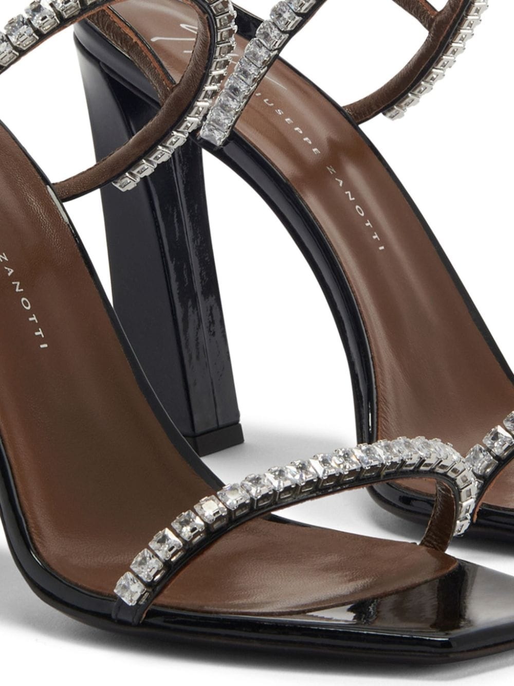 Valentine 80mm crystal-embellished sandals - 4