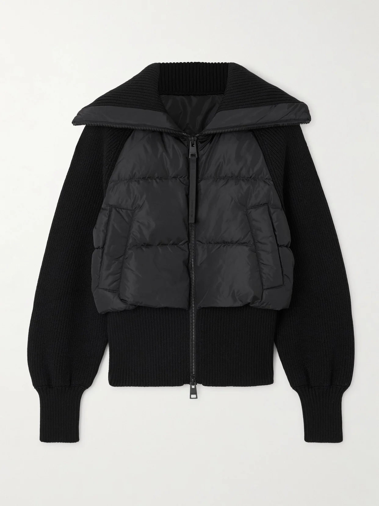 Hybridge Astoria Wool-trimmed Quilted Shell Down Jacket - 1