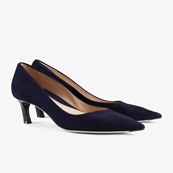 Lillian Pump - Suede - 1
