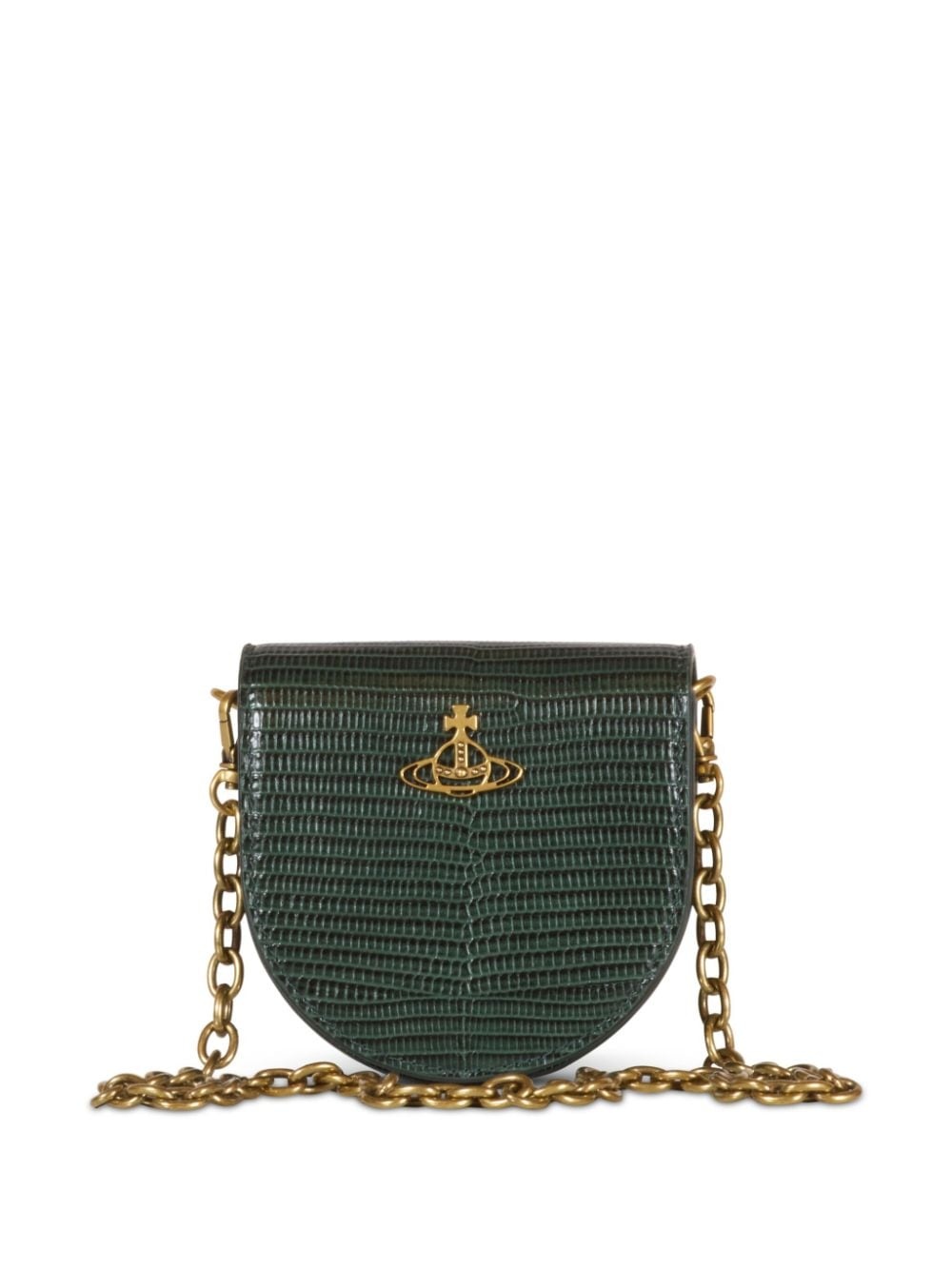 Lizard saddle crossbody bag - 3