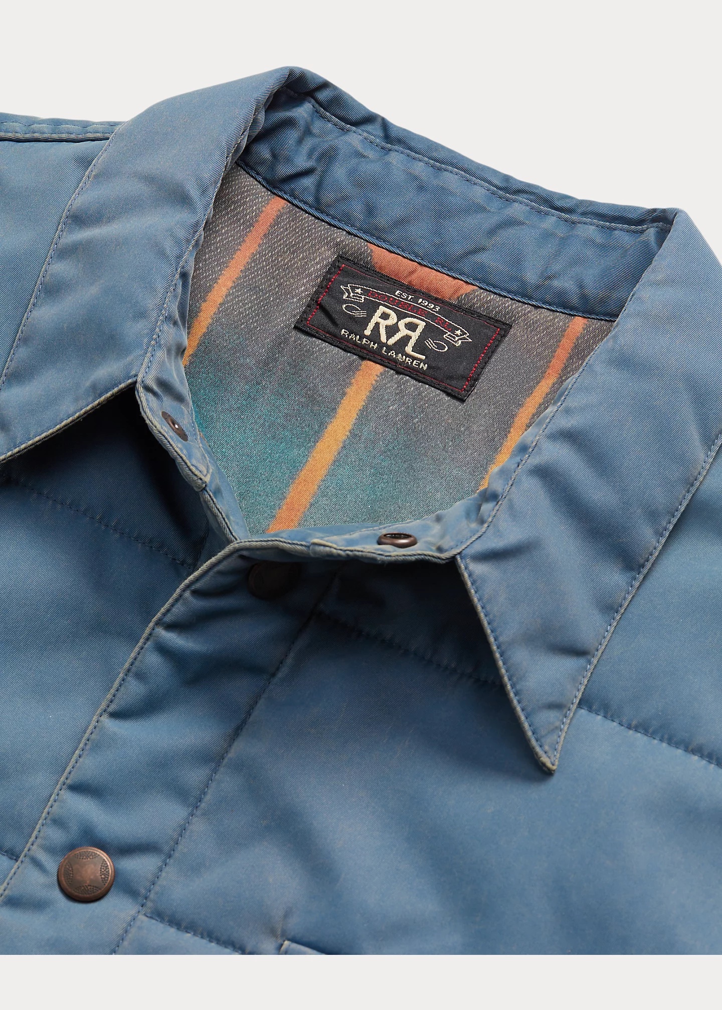 Quilted Twill Western Overshirt - 4
