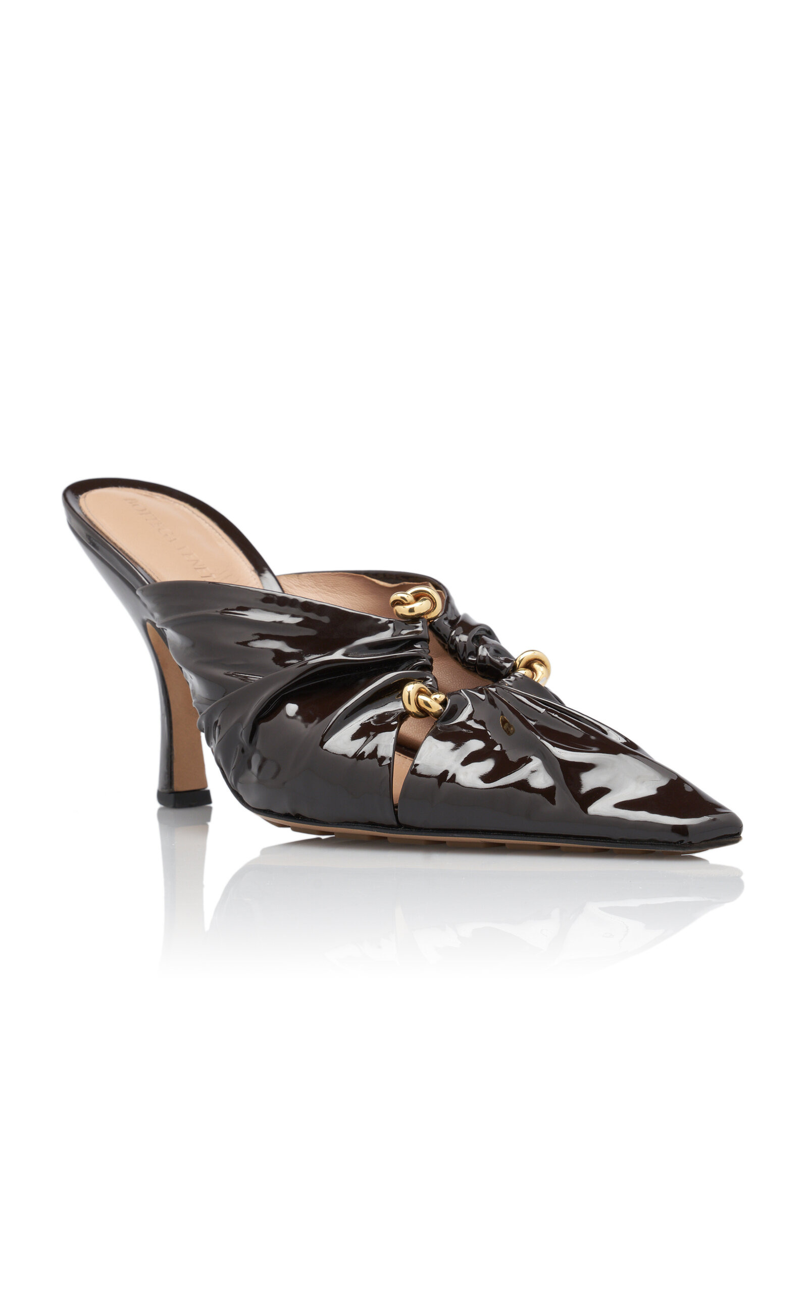 Leather Mules brown - 5
