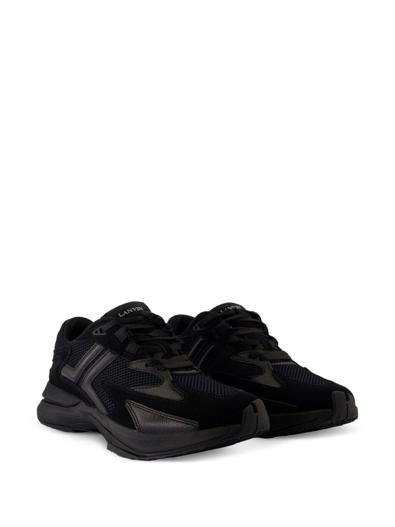 Lanvin Jla mesh-panelled sneakers outlook