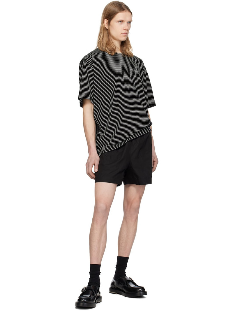 Studio Nicholson Black Elio Shorts outlook