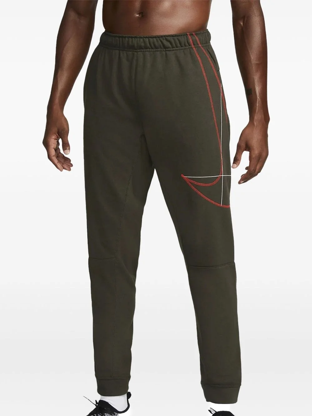 Dri-FIT "Sequoia/Picante Red" track trousers - 1