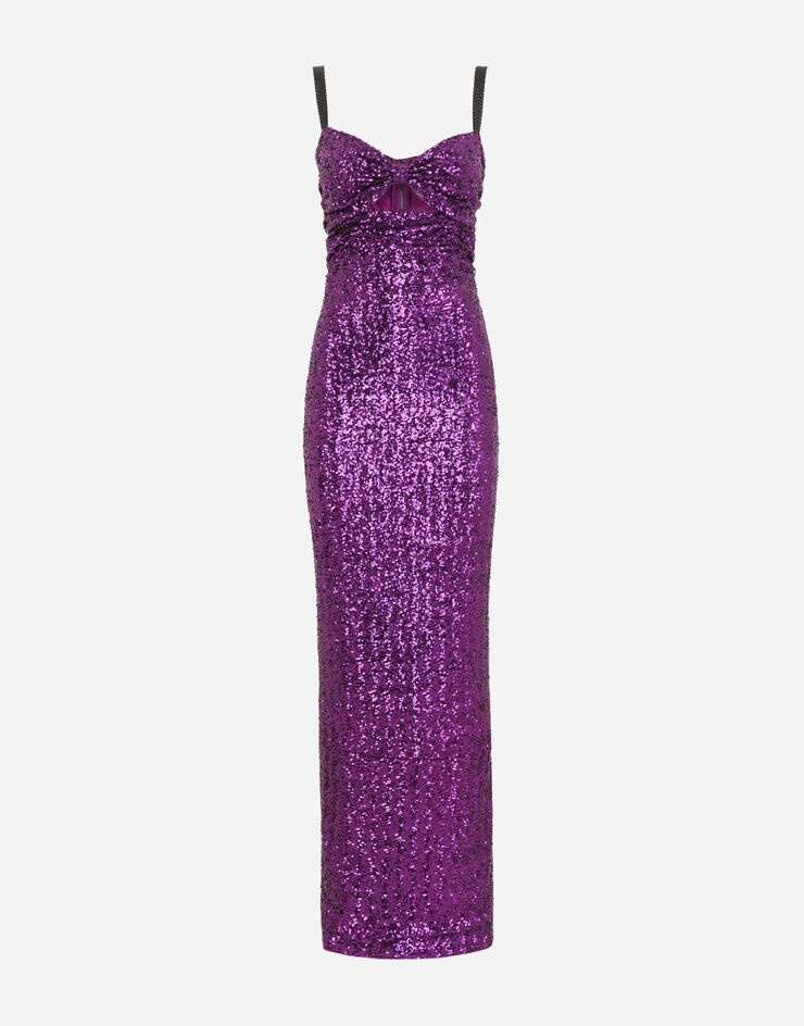 Long sequined dress - 3