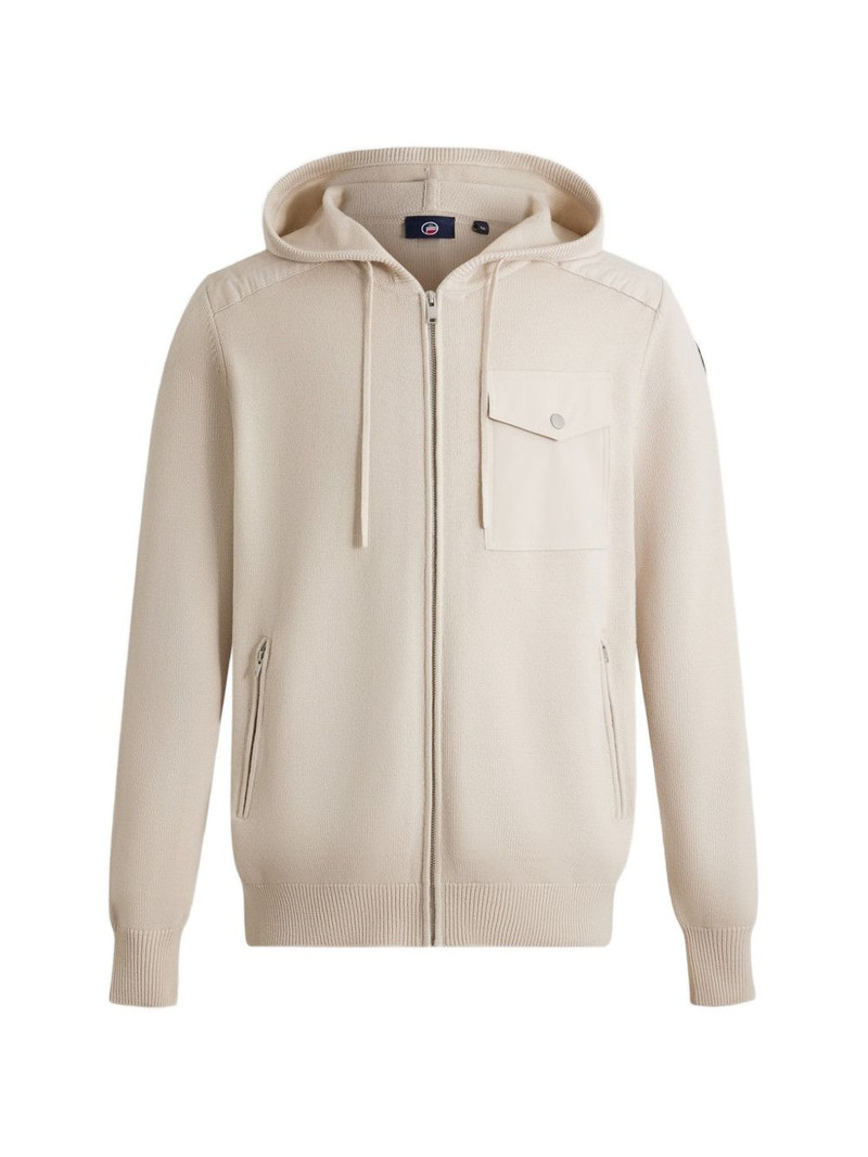 Mayance zip-up wool hoodie 1