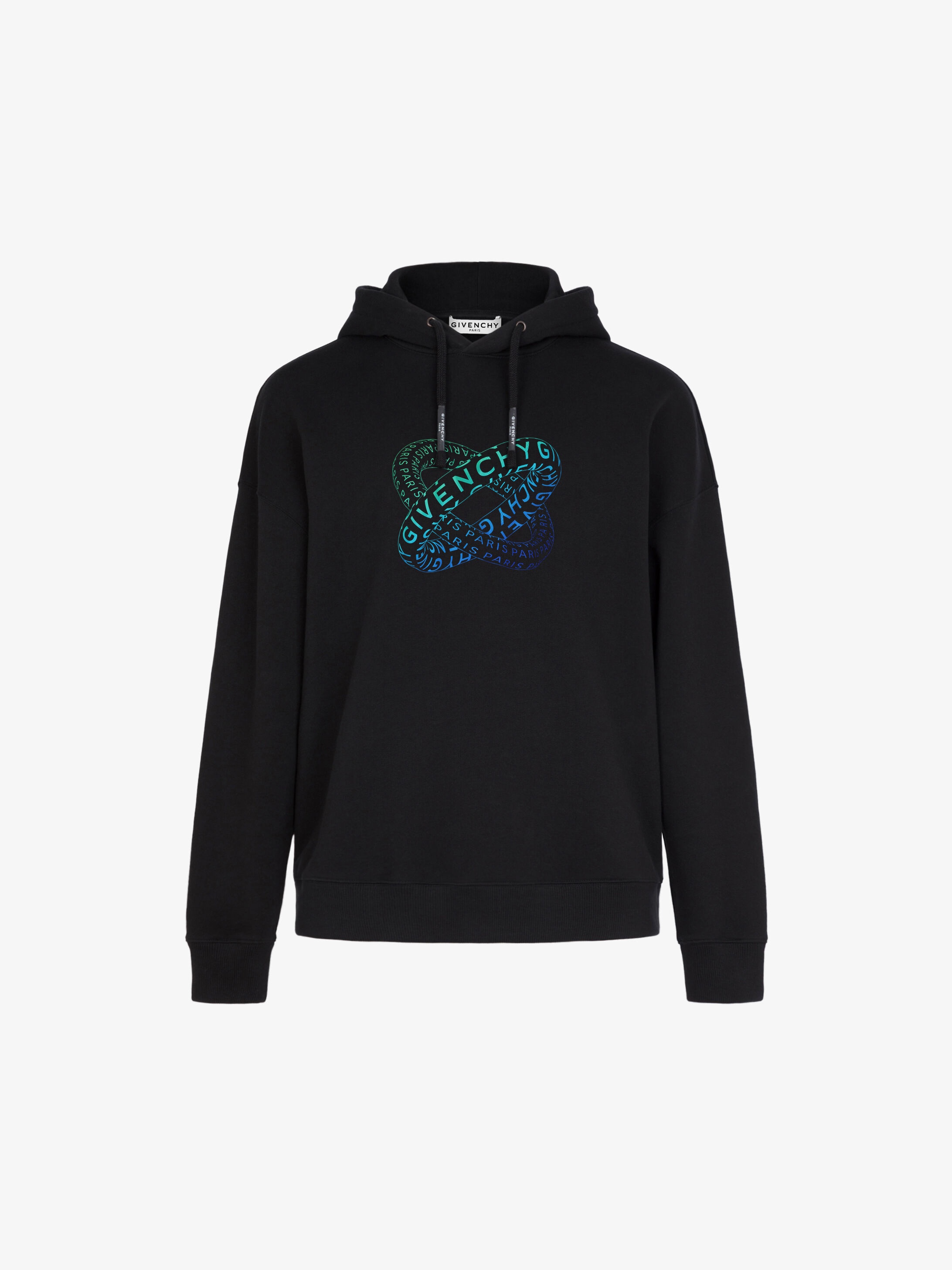 GIVENCHY Rings printed hoodie - 1