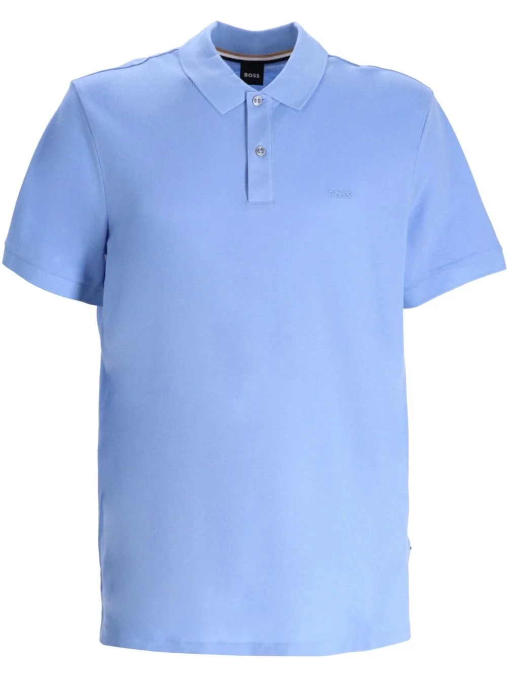 logo-print polo shirt - 1