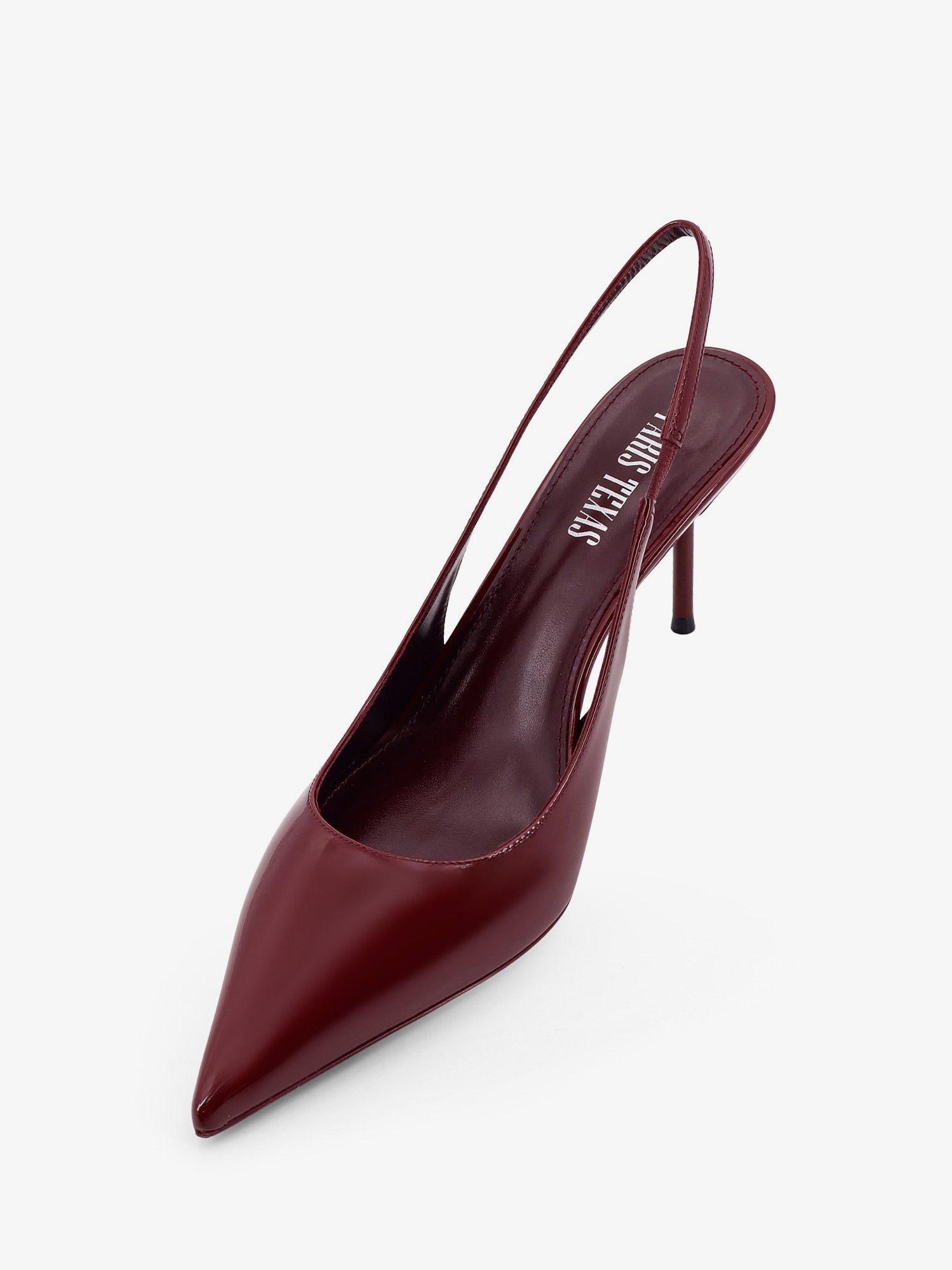 LIDIA SLINGBACK PATENT LEATHER PUMPS - 4