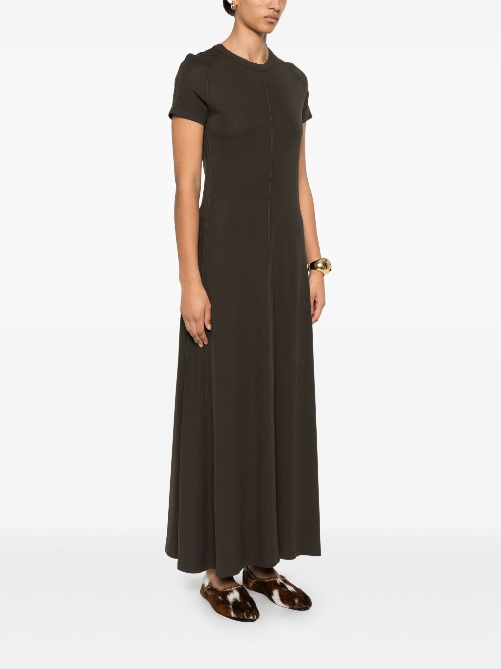 jersey maxi dress - 3