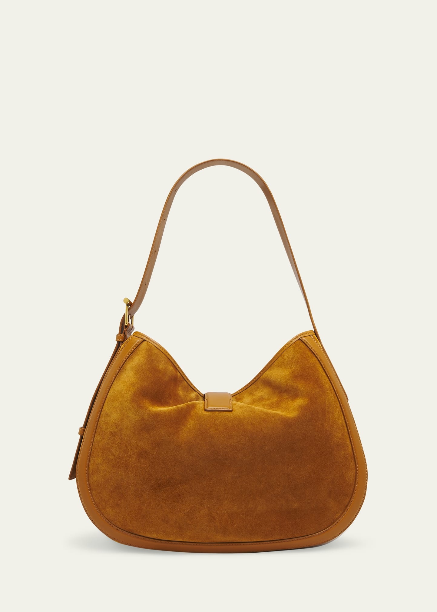 T-Bar Suede Shoulder Bag - 3