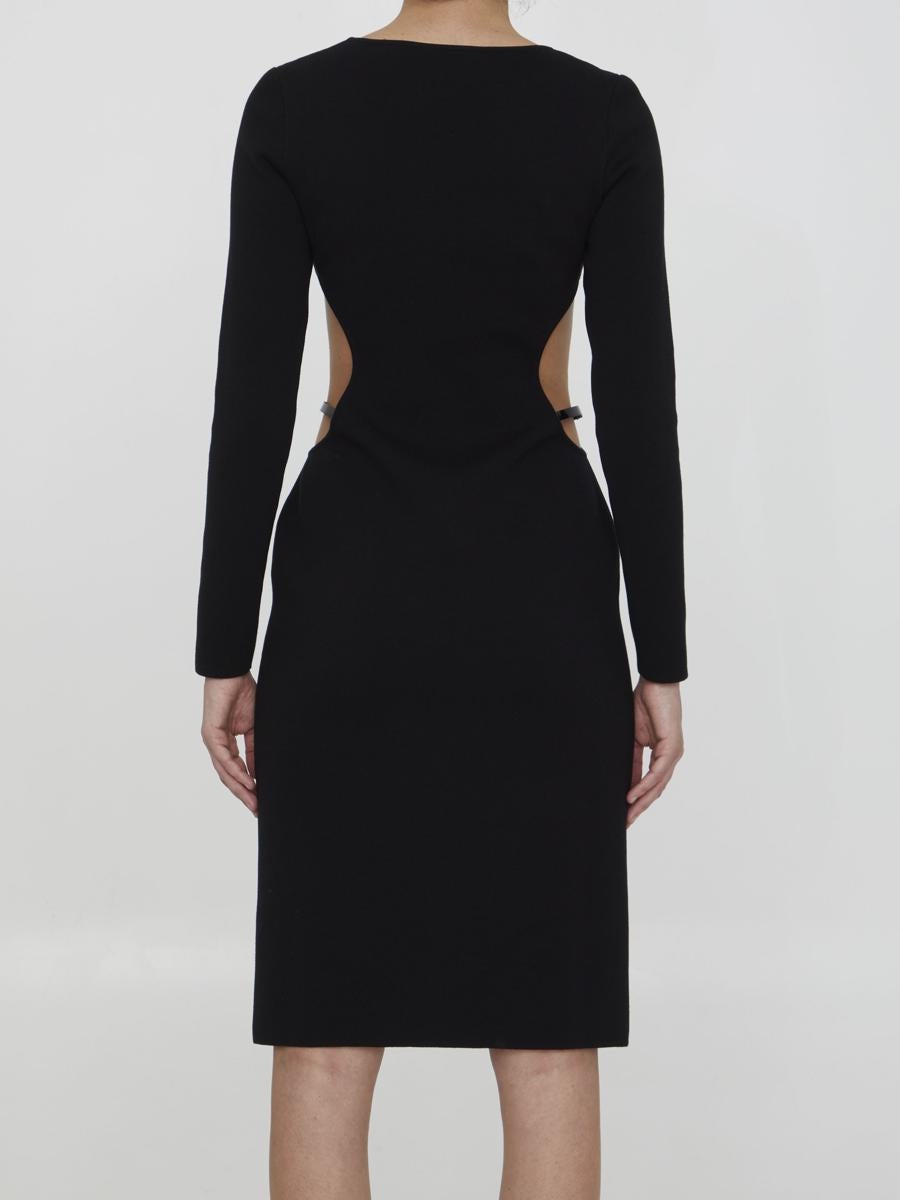 GUCCI CUT-OUT MIDI DRESS - 4