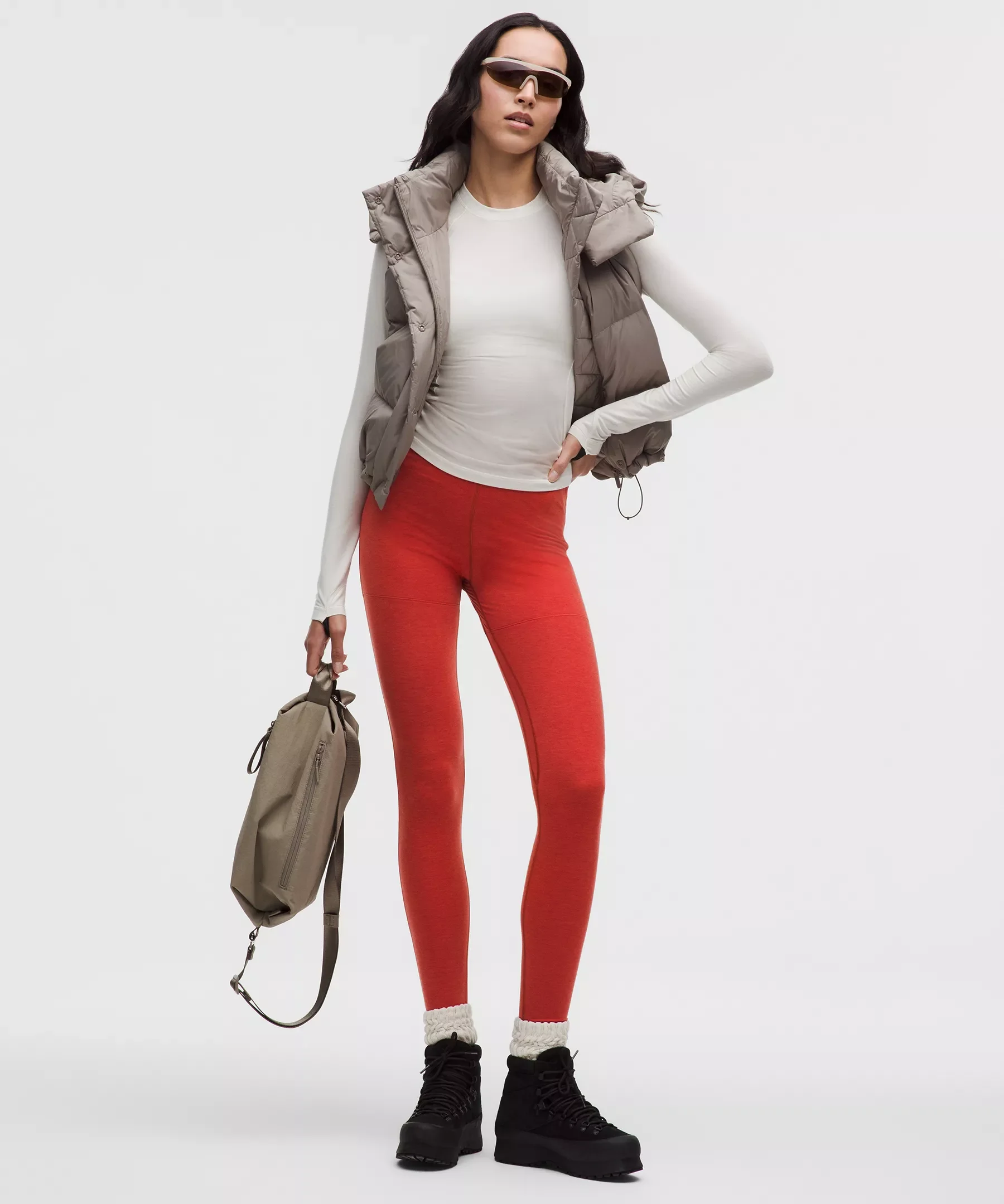 Wool-Blend Base Layer Tight 28" - 1