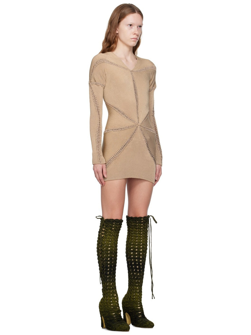 Beige Ray Minidress 2