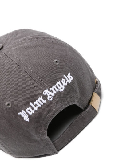 Palm Angels logo-embroidered cotton baseball cap outlook